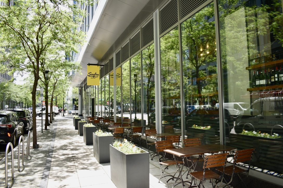 Enjoy one of the many surrounding restaurants while you're in the area…